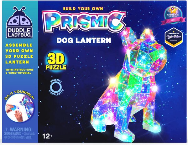 PRISMIC™ 3D Puzzle LED lámpa - Kutya (APU-R-PM-1597)