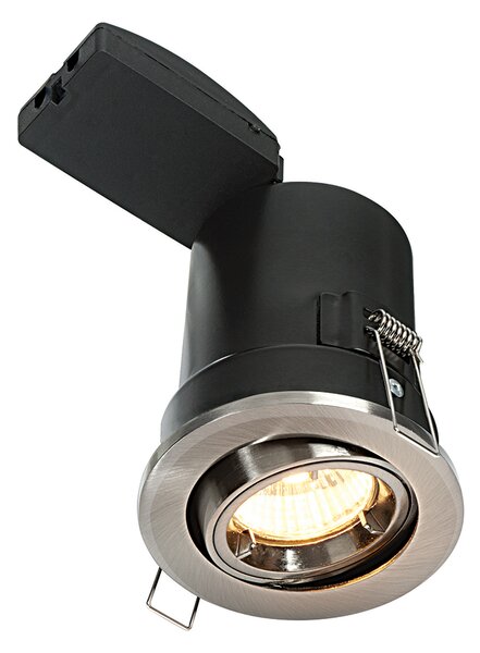 Endon modern spot lámpa shieldplus szatén nikkel end50681
