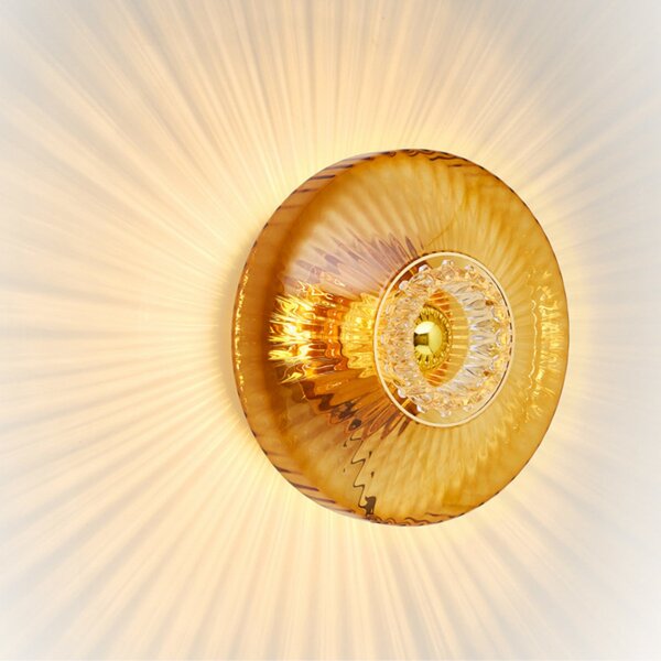 New Wave Optic Fali Lámpa XL Amber - Design By Us DESIGN BY US