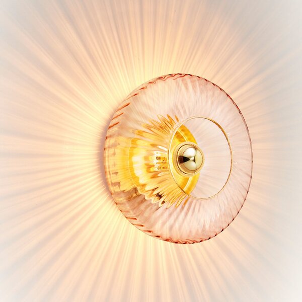 New Wave Optic Fali Lámpa XL Rose/Gold - Design By Us DESIGN BY US