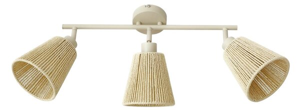 Mennyezeti Lámpa Lindby, Anuva, dimmable, Bézs, Nappali, Papír / Karton, Skandináv