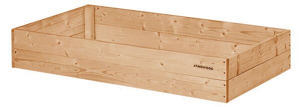 ATMOWOOD Vörösfenyő magaságyás 120 x 60 x 20 cm