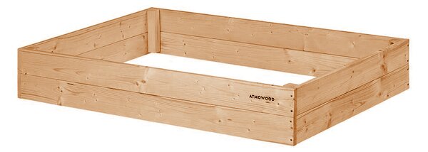 ATMOWOOD Vörösfenyő magaságyás 120 x 80 x 20 cm