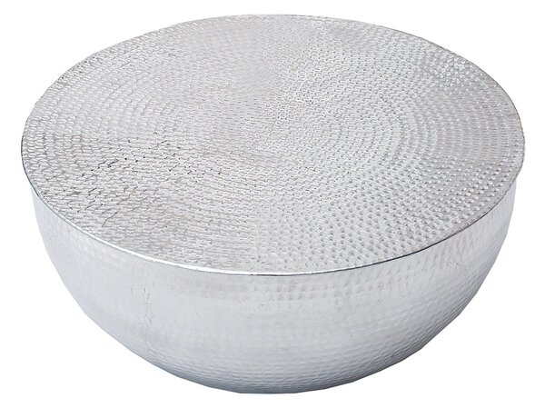 Dohányzóasztal HAMMES 60 cm - ezüst