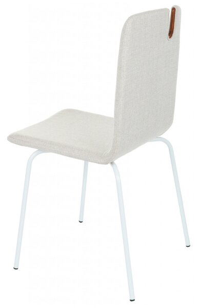 GRO-Falun Steel White modern fémvázas tárgyalószék