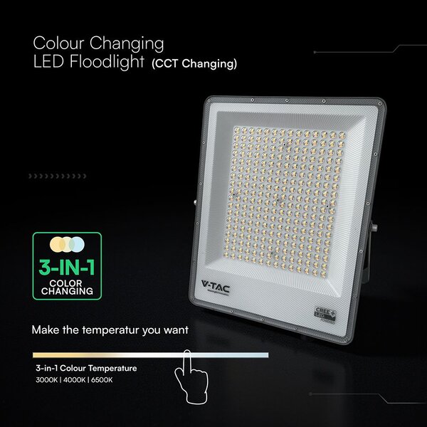 V-TAC CREE SMD LED reflektor 100W, állítható színhőmérséklettel - SKU 240716
