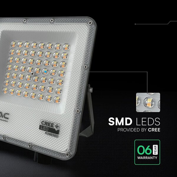 V-TAC CREE SMD LED reflektor 50W, állítható színhőmérséklettel - SKU 240736