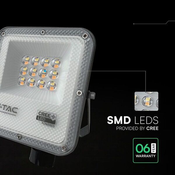 V-TAC CREE SMD LED reflektor 10W, állítható színhőmérséklettel - SKU 240726