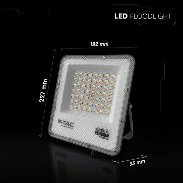 V-TAC CREE SMD LED reflektor 50W, állítható színhőmérséklettel - SKU 240736