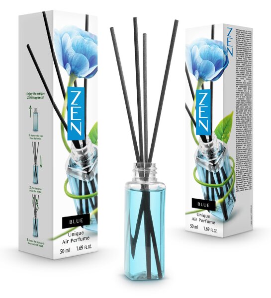 Rudacskás aroma diffúzor ZEN KÉK 50 ml