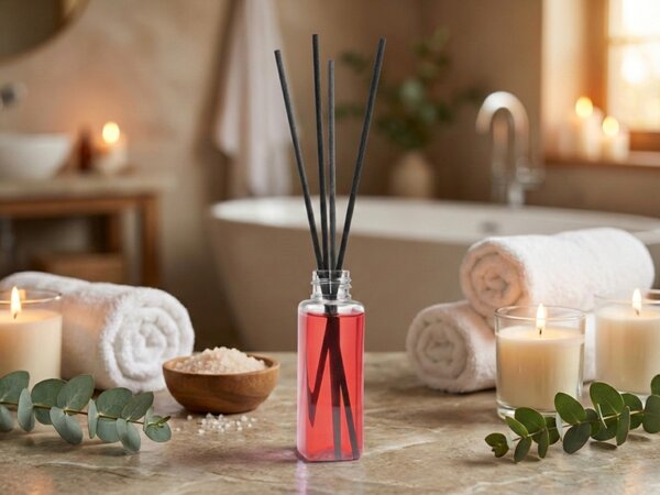 Rúdas illatosító diffúzor ZEN PIROS 50 ml