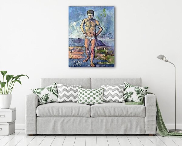 Paul Cézanne: Egy úszó (vászonkép)