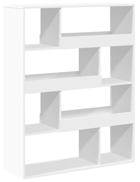VidaXL fehér szerelt fa térelválasztó 100 x 33 x 125,5 cm