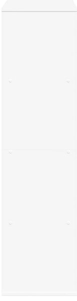 VidaXL Fehér Könyvespolc - 8 Polc - 100x33x125,5 cm
