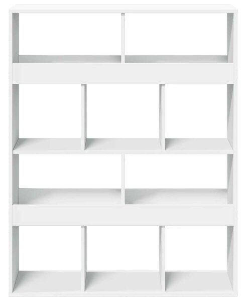 VidaXL fehér szerelt fa térelválasztó 100 x 33 x 125,5 cm
