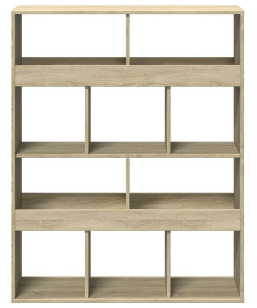 VidaXL sonoma tölgy színű szerelt fa térelválasztó 100 x 33 x 125,5 cm