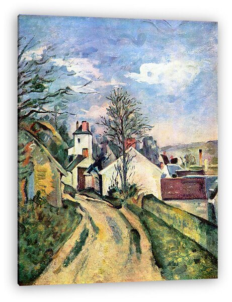 Paul Cézanne: Dr. Gachet háza (vászonkép)