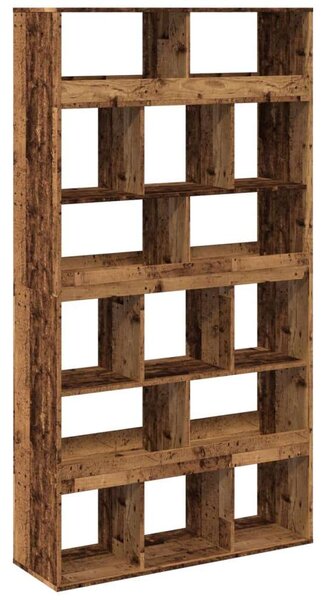 VidaXL antik fa színű szerelt fa térelválasztó 100 x 33 x 187,5 cm