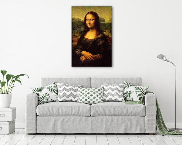 Leonardo da Vinci: Mona Lisa, La Gioconda (vászonkép)