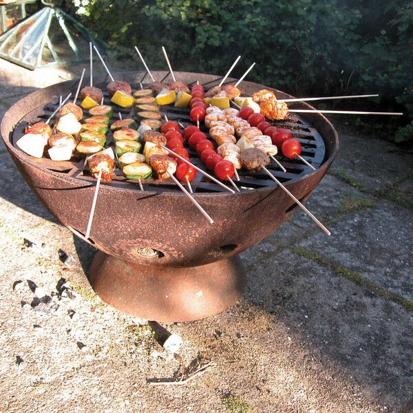 Kerti Öntöttvas Grill Sütő - 56 cm