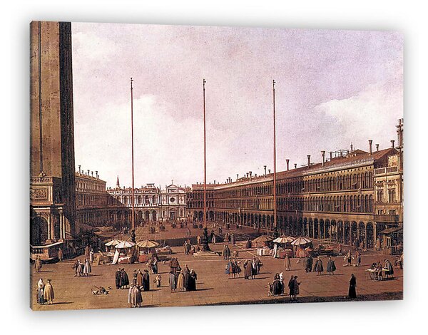 Canaletto: Velence: A Szent Már tér (vászonkép)
