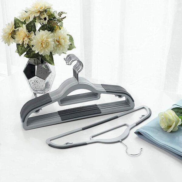 Csúszásmentes ruhaakasztók 30 db, 42 cm széles