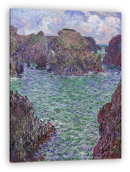 Claude Monet: Port-Goulphar, Belle-Île szigetén (1887) (vászonkép)