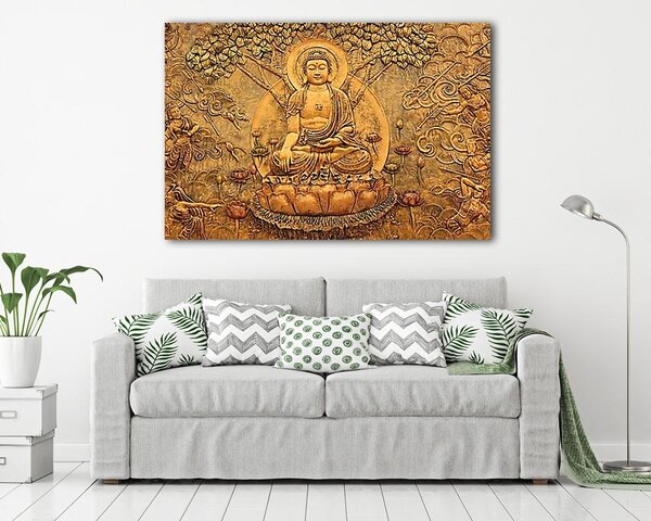 Arany buddha (vászonkép)