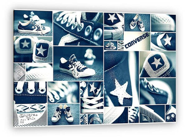 Converse tornacipők - kékben (vászonkép)