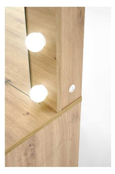 Hollywood XL fésülködőasztal, artisan tölgy