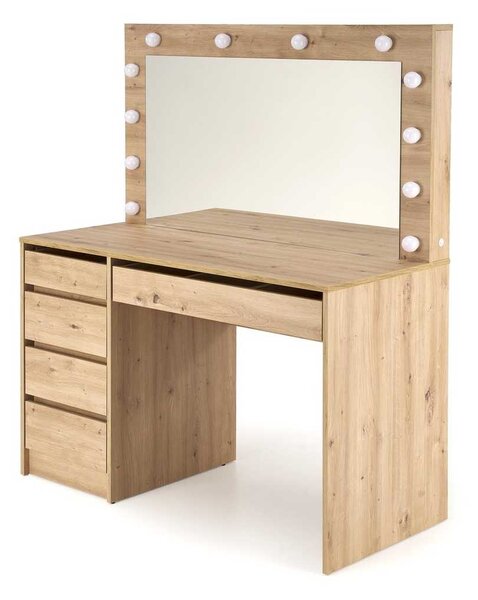 Hollywood XL fésülködőasztal, artisan tölgy
