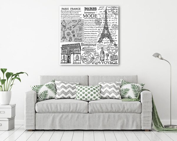 Párizs Eiffel-torony (vászonkép)