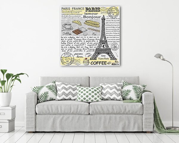 Párizs Eiffel-torony (vászonkép)