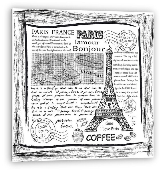 Párizs Eiffel-torony (vászonkép)