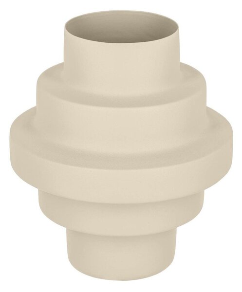 Bézs acél váza (magasság 23 cm) Velia – Kave Home