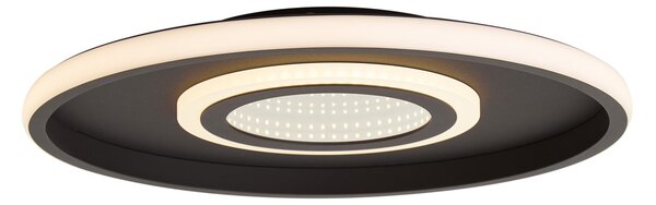 Modern mennyezeti lámpa fekete LED-del, 3-állású kapcsolóval - Frini