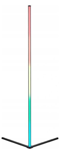 Fekete LED állólámpa (magasság 141 cm) Level – Reality