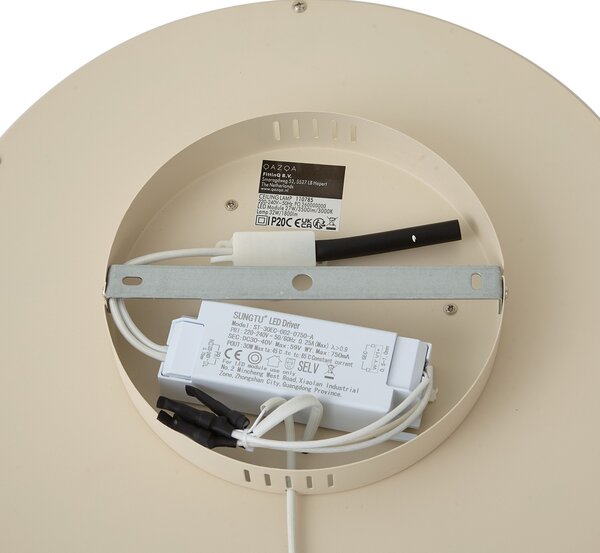 Modern mennyezeti lámpa fehér LED-del, 3 fokozatú kapcsolóval - Frini