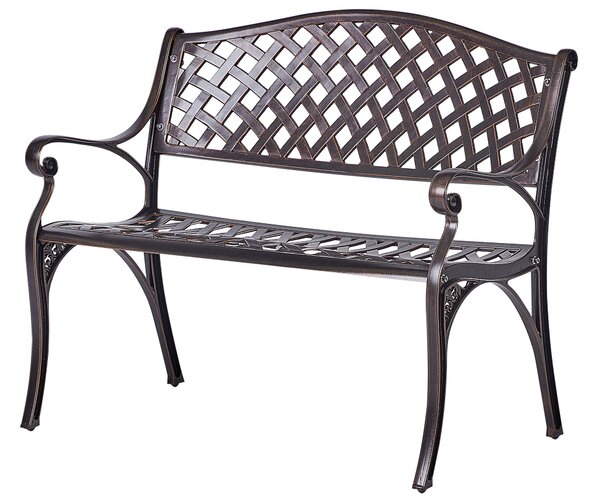 Kerti pad STAGGIA 104 cm Fém Barna