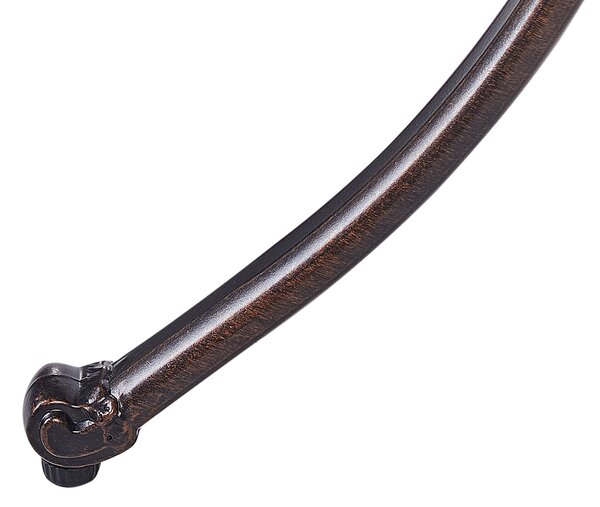 Bisztró asztal ANDALO 68 cm 68 cm Fém Barna