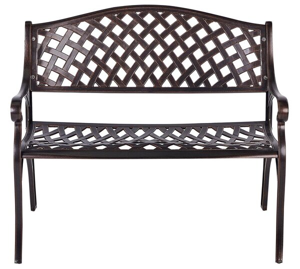 Kerti pad STAGGIA 104 cm Fém Barna