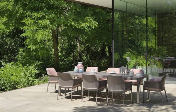 Nardi Rio 210-280cm bővíthető kerti asztal galambszürke