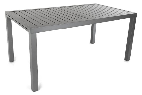 Mirolo kerti asztal, 160–240 × 89 cm, szürke
