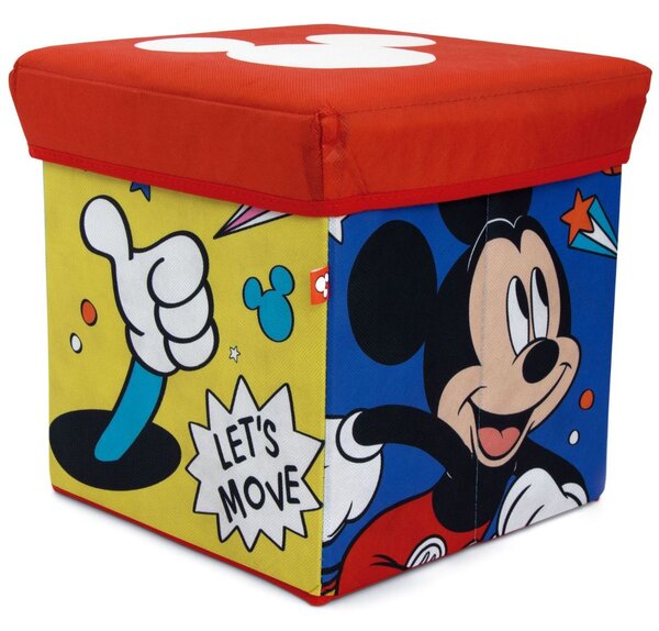 Mickey egér játéktároló puff
