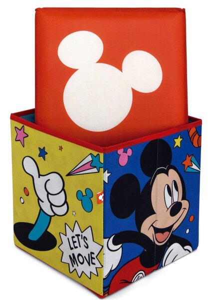 Mickey egér játéktároló puff