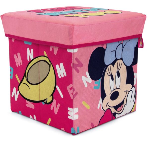 Minnie egér játéktároló puff