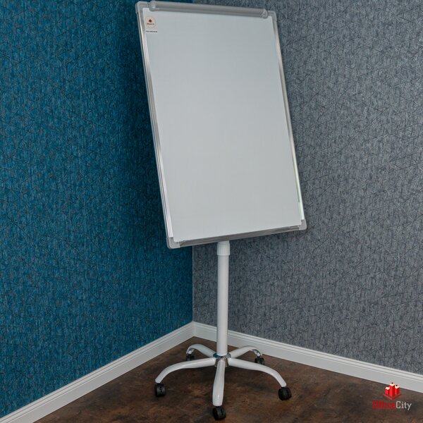OfficeCity GCH-7100 gurulós, mobil mágneses flipchart tábla 70x100 cm