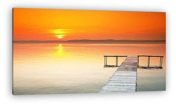 Balaton nyáron (vászonkép)
