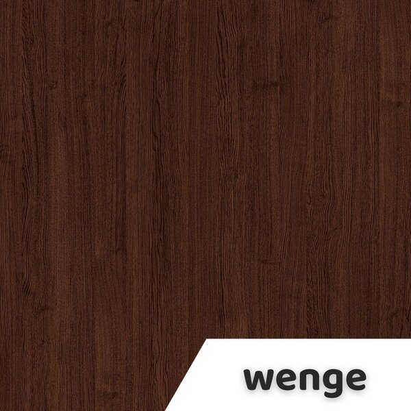 OfficeTech C állítható magasságú asztal, 160 x 80 cm, fehér alap, wenge