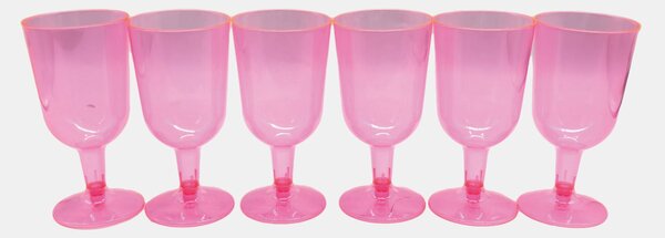 Sinsay - Talpas poharak 6 pack - pasztellpink